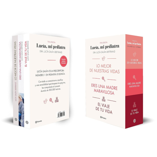 Estuche Trilogía Lucía Mi Pediatra: Pack de Libros | Más Pañales