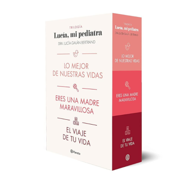 Estuche Trilogía Lucía Mi Pediatra: Pack de Libros | Más Pañales