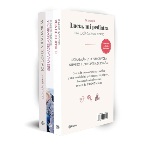 Estuche Trilogía Lucía Mi Pediatra: Pack de Libros | Más Pañales