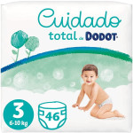 Pañales Dodot Cuidado Total. Talla 3 (6-10kg) 46 Und