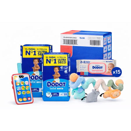 PPack Súper Ahorro Dodot Talla 4 con Toallitas y Juguetes – Más Pañales al Mejor Precio