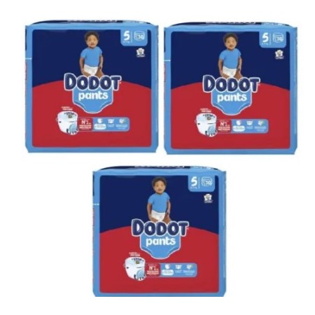 Pack Súper Ahorro: Pañales Dodot Bebé Seco Talla 5 + Pants Talla 5 + Toallitas Sensitive