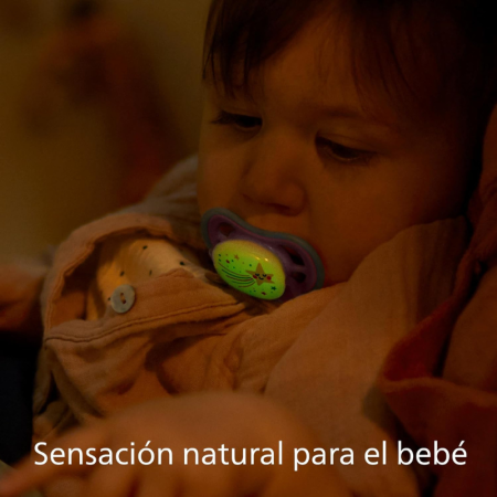 Chupetes Ultra Air Nocturno 2 uds Philips Avent | Brillan en la oscuridad
