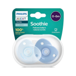 2 Chupetes Soothies 100% Silicona Philips Avent | Recién Nacido