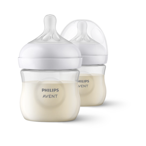 Philips Avent Natural Response Pack 2x125 ml – Biberones Anticólicos, Flujo Natural (0-3 meses) | Mejor Precio Online
