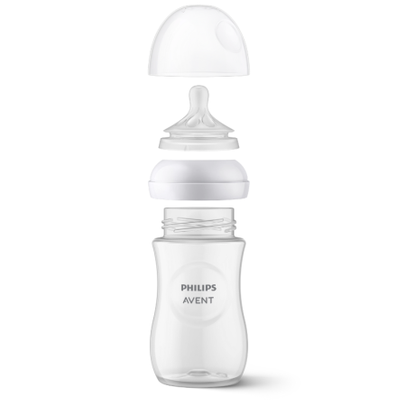 Pack Philips Avent Natural Response | 2 Biberones + 2 Chupetes 260ml