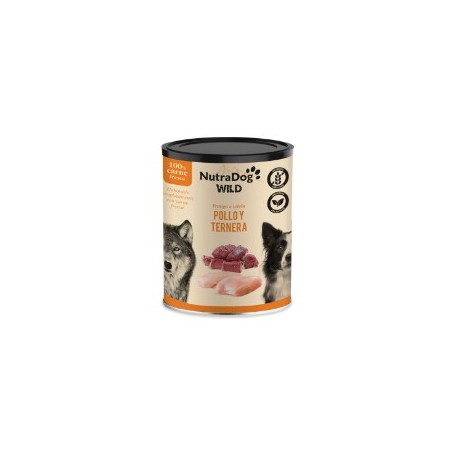 Pack Súper Ahorro NutraDog Pato y Pescado para Perros (4 kg) + 2 Latas Naturales + Snack de Pollo + Hueso GRATIS