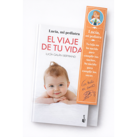 El Viaje de Tu Vida – Lucía, mi pediatra | Libro con marcapáginas firmado