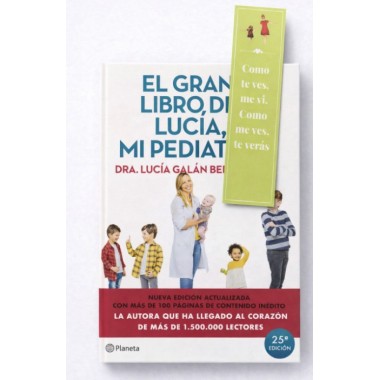 El Gran Libro de Lucía, mi pediatra – Lucía Galán Bertrand | Libro con marcapáginas firmado