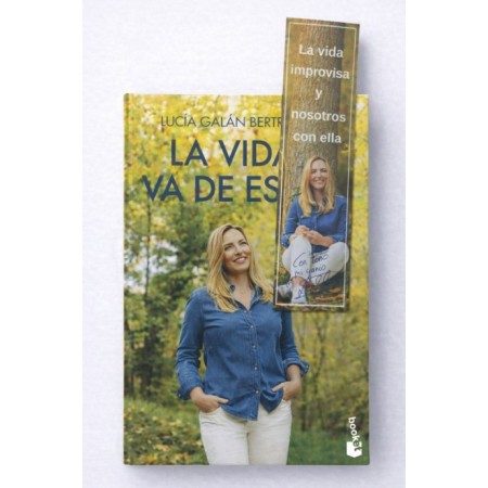 La vida va de esto – Lucía, mi pediatra | Libro con marcapáginas firmado