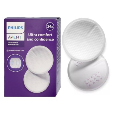 Philips Avent Discos Absorbentes Desechables para Lactancia 24 uds | Mejor Precio