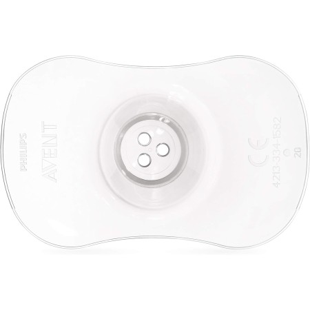 Pezoneras Philips Avent Silicona Talla S (15 mm) Pack 2 Unidades, Protector Lactancia Materna