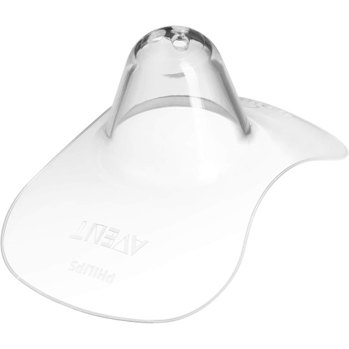 Pezoneras Philips Avent Silicona Talla M (21 mm) Pack 2 Unidades, Protector Lactancia Materna