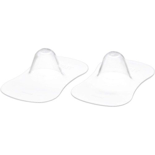 Pezoneras Philips Avent Silicona Talla M (21 mm) Pack 2 Unidades, Protector Lactancia Materna