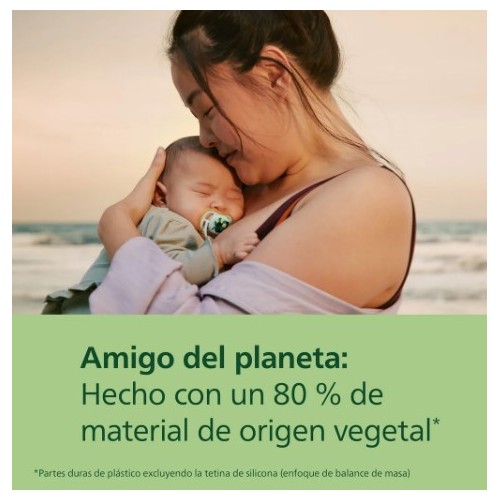 2 Chupetes ULTRA AIR Tetina silicona orthodontic 6 -18 m. Philips Avent