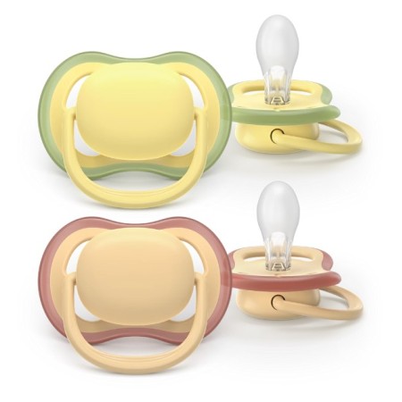 Chupetes ULTRA AIR NATURE Tetina silicona orthodontic +18 m. Philips Avent