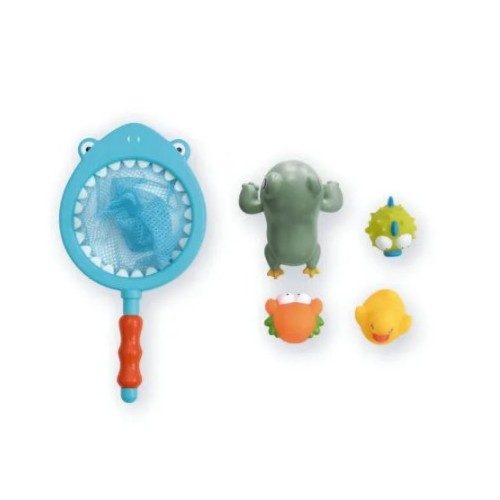 Pack Súper Ahorro Diversión en el Agua Bebé con Bañera Hinchable Patito + Juguetes de Baño (baño, jardín y playa)