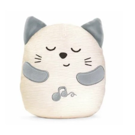 Pack Súper Ahorro a Dormir Chicco + Lulujo | Muselina + Gatito Ronroneador con Melodías 20 min 0+ meses