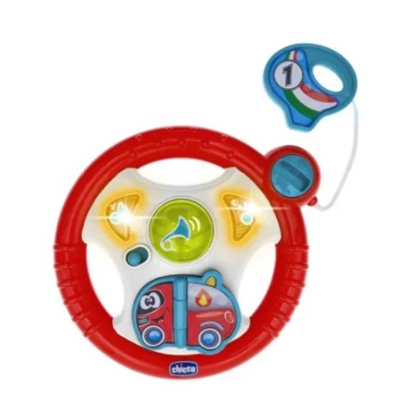 Pack Súper Ahorro Chicco Volante Baby Driver + Caravana Bilingüe 6m+ Juguete Educativo