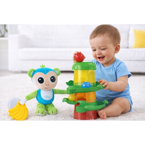 Pack Súper Ahorro Chicco | Casita del Árbol 2 en 1 + Peluche Mono (6-36 meses)