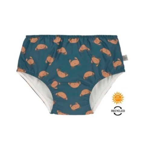 Pack Súper Ahorro pañal bañador + gorro pescador Crab Lässig con protección solar bebé 3-6 meses