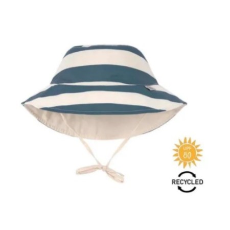 Pack Súper Ahorro pañal bañador + gorro pescador (7-12 meses) Rayas Lässig con protección solar