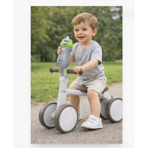 Pack Súper Ahorro Aventura Olmitos + Chicco: Bici Lite + Botella Pop-Up Cup para Niños desde 12 meses