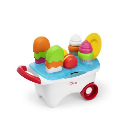 Pack Súper Ahorro Día de Helados – Moldes NUK + Carrito de Helados Chicco | Diversión, Alimentación Saludable y Juego