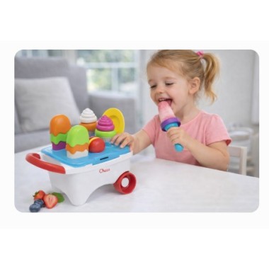 Pack Súper Ahorro Día de Helados – Moldes NUK + Carrito de Helados Chicco | Diversión, Alimentación Saludable y Juego