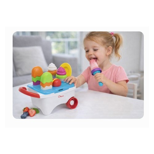 Pack Súper Ahorro Día de Helados – Moldes NUK + Carrito de Helados Chicco | Diversión, Alimentación Saludable y Juego