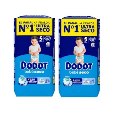 Pack Súper Ahorro Dodot Talla 5 (2x58) + Granja Bilingüe Chicco Juguete Interactivo