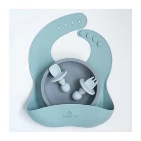 Pack Súper Ahorro ¡A Comer! – Elevador Munchkin + Vajilla Olmitos 4 Piezas para Bebé