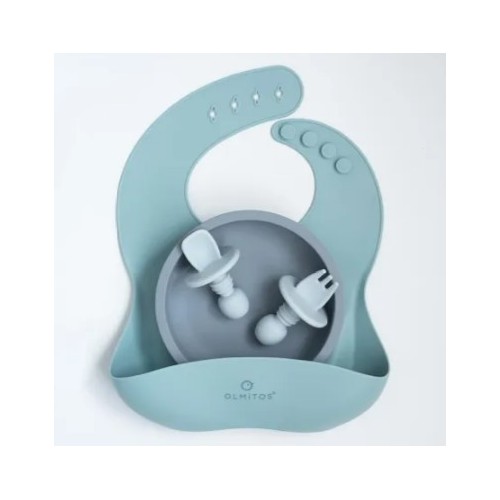 Pack Súper Ahorro ¡A Comer! – Elevador Munchkin + Vajilla Olmitos 4 Piezas para Bebé