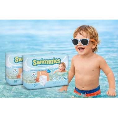Pack Súper Ahorro Verano  – Swimmies 20 uds (12-17 kg) + Gafas de Sol +24M UV con Funda | Protección y Comodidad