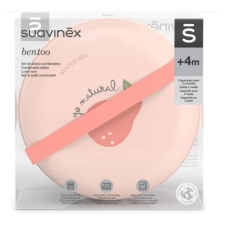 Pack Súper Ahorro Suavinex A Comer | Platos Bento + Cuchara + Vaso Aprendizaje