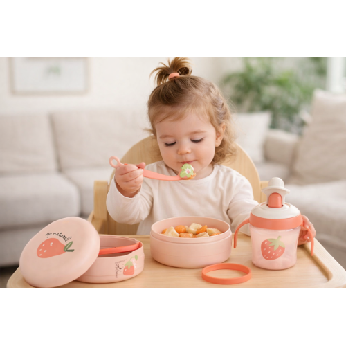 Pack Súper Ahorro Suavinex A Comer | Platos Bento + Cuchara + Vaso Aprendizaje