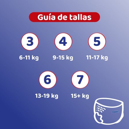 Dodot Pants Talla 4 9-15 kg 33 Pañales Braguita – Alta Absorción, Antifugas, Suaves y Hasta 12 Horas Secos