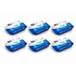 Toallitas Moltex Clásica Pack Ahorro 384 Uds (6x64) – Limpieza Suave y Máximo Ahorro Diario