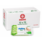 Toallitas Chelino Nature Pack Ahorro 864 Uds (12x72) – Limpieza Suave con Cuidado Natural