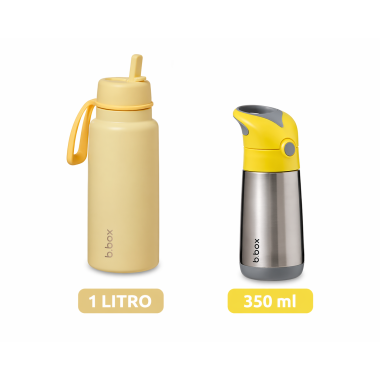 Pack Súper Ahorro Botellas Isotérmicas B.Box Familiar Hidratación Frío y Calor