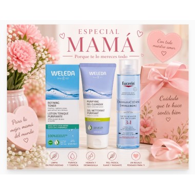 Pack Super Ahorro Especial Mamá Weleda | Rutina Facial Completa Limpieza, Equilibrio y Luminosidad