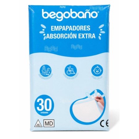 Empapadores Absorción Extra Begobaño Pack 6 x 30 Unidades (180 uds) | 60x90 cm