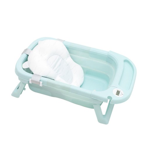 Bañera Plegable Blue con Hamaca OLMITOS – Compacta y Segura para Bebés