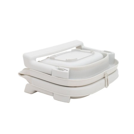 Bañera Plegable Beige con Hamaca OLMITOS – Compacta y Segura para Bebés