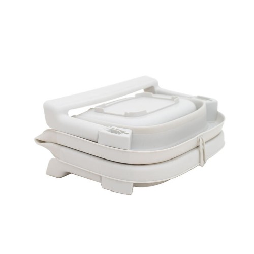 Bañera Plegable Beige con Hamaca OLMITOS – Compacta y Segura para Bebés