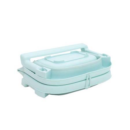 Bañera Plegable Blue con Hamaca OLMITOS – Compacta y Segura para Bebés