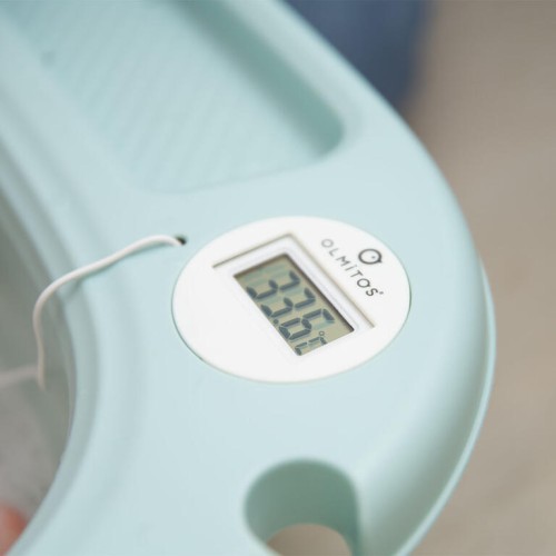 Bañera Plegable Blue con Hamaca OLMITOS – Compacta y Segura para Bebés