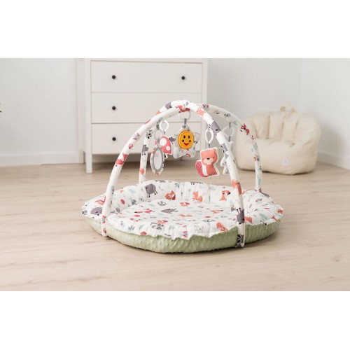 Alfombra de Actividades Forest OLMITOS con Arcos – Estimulación y Juego desde el Nacimiento