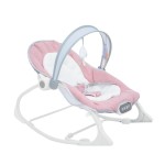 Hamaca Multifunción Rosa 2 en 1 OLMITOS con Vibración y Arco de Juegos – Confort y Entretenimiento para tu Bebé