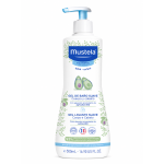 Gel de Baño Suave Mustela 500 ml | Limpieza delicada para cuerpo y cabello del bebé